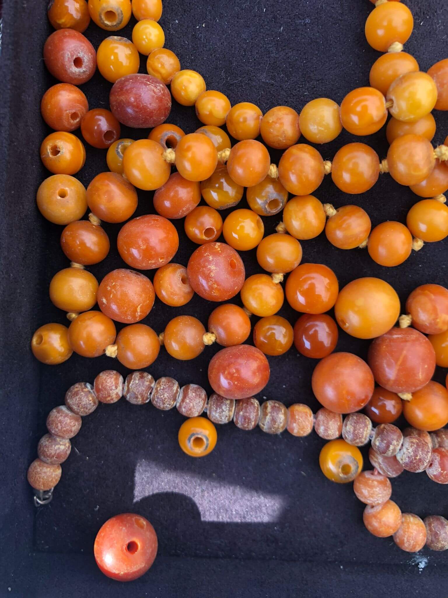 Ankauf von losen Bernstein Kugeln