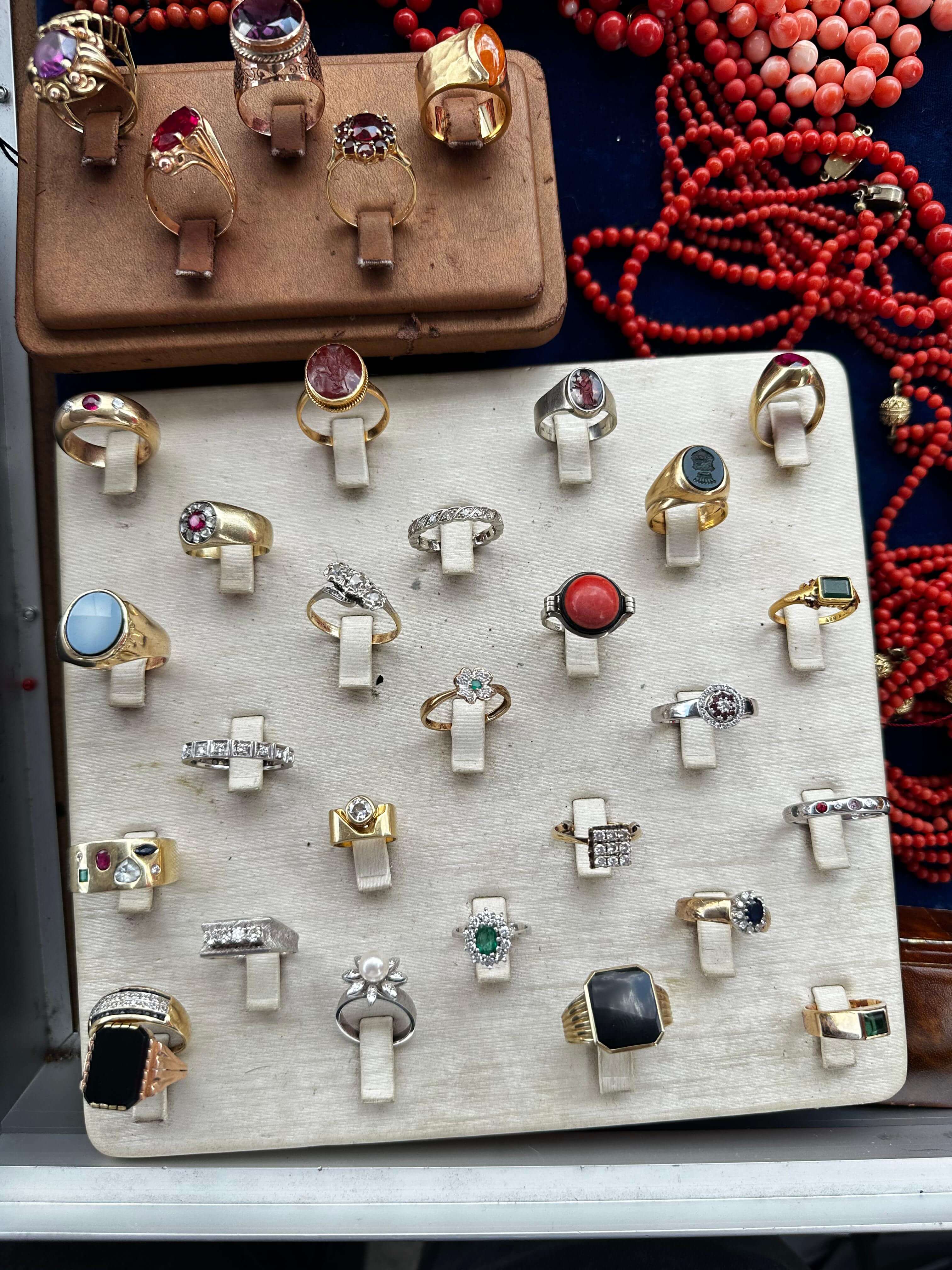 Ankauf von mehreren Goldringen