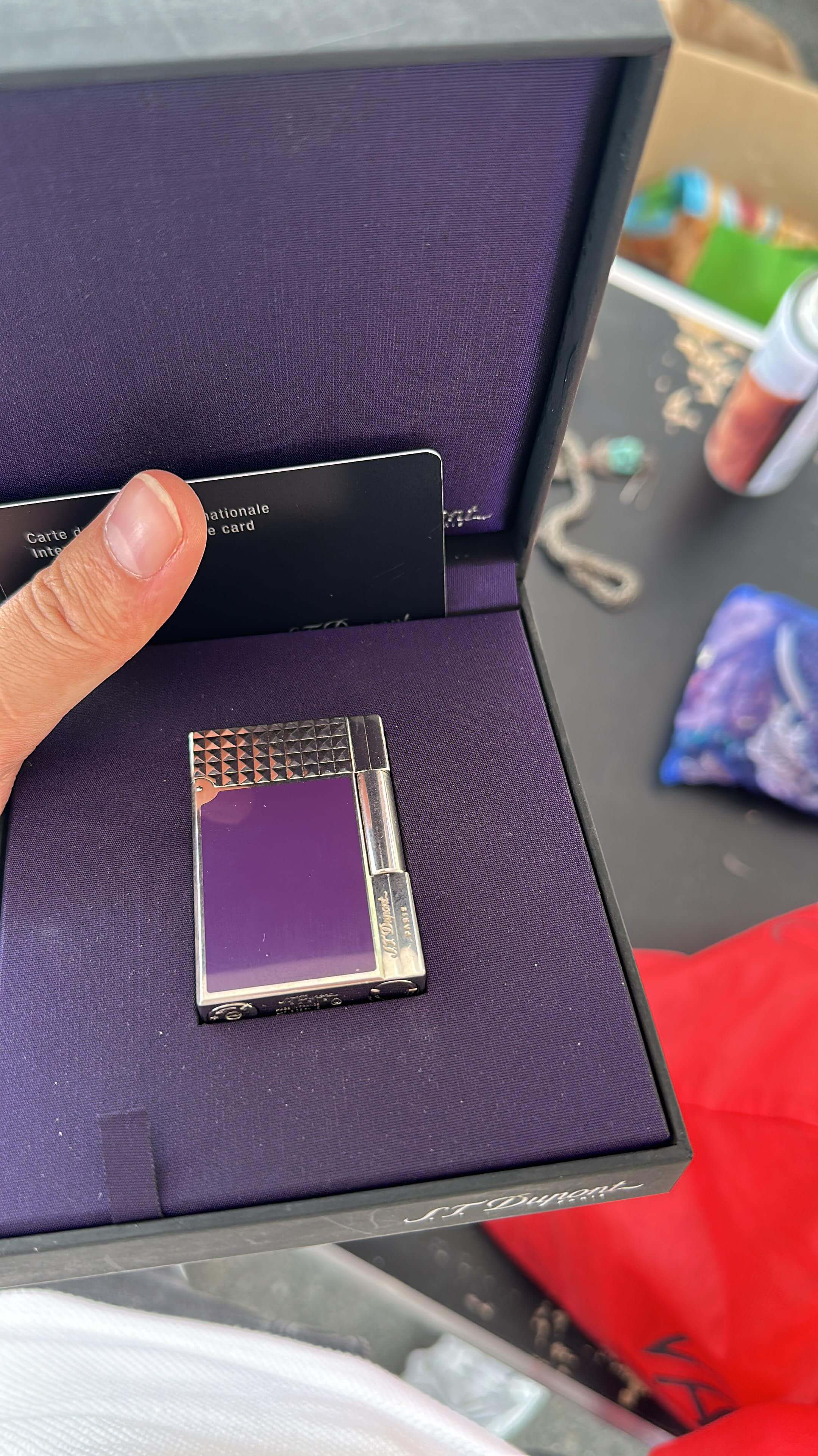 Ankauf von Dupont Feuerzeug